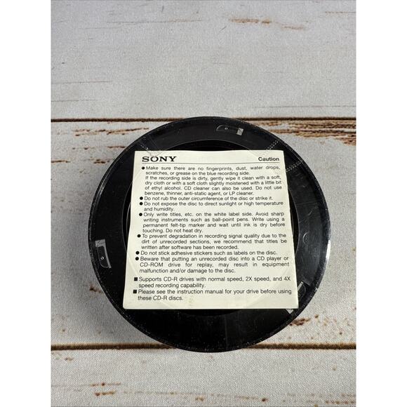 Sony Mini CDR CD-R Recordable for Mavica Cameras 156mb Sealed - Picture 4 of 4